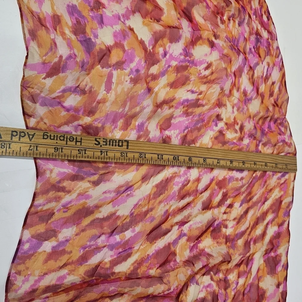 Jones New York Women’s Long Rectangle Tie Dye Scarf Multicolor